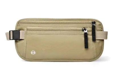 RFID Waterproof Passport & Document Waist Bag – Anti-Theft Travel Pouch for Mobile Phone (Unisex)