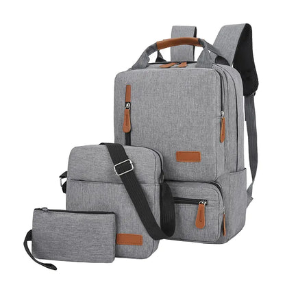 Large-Capacity Business Travel Backpack Set