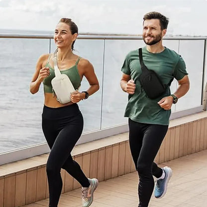 Solid Color Sling Shoulder Bag