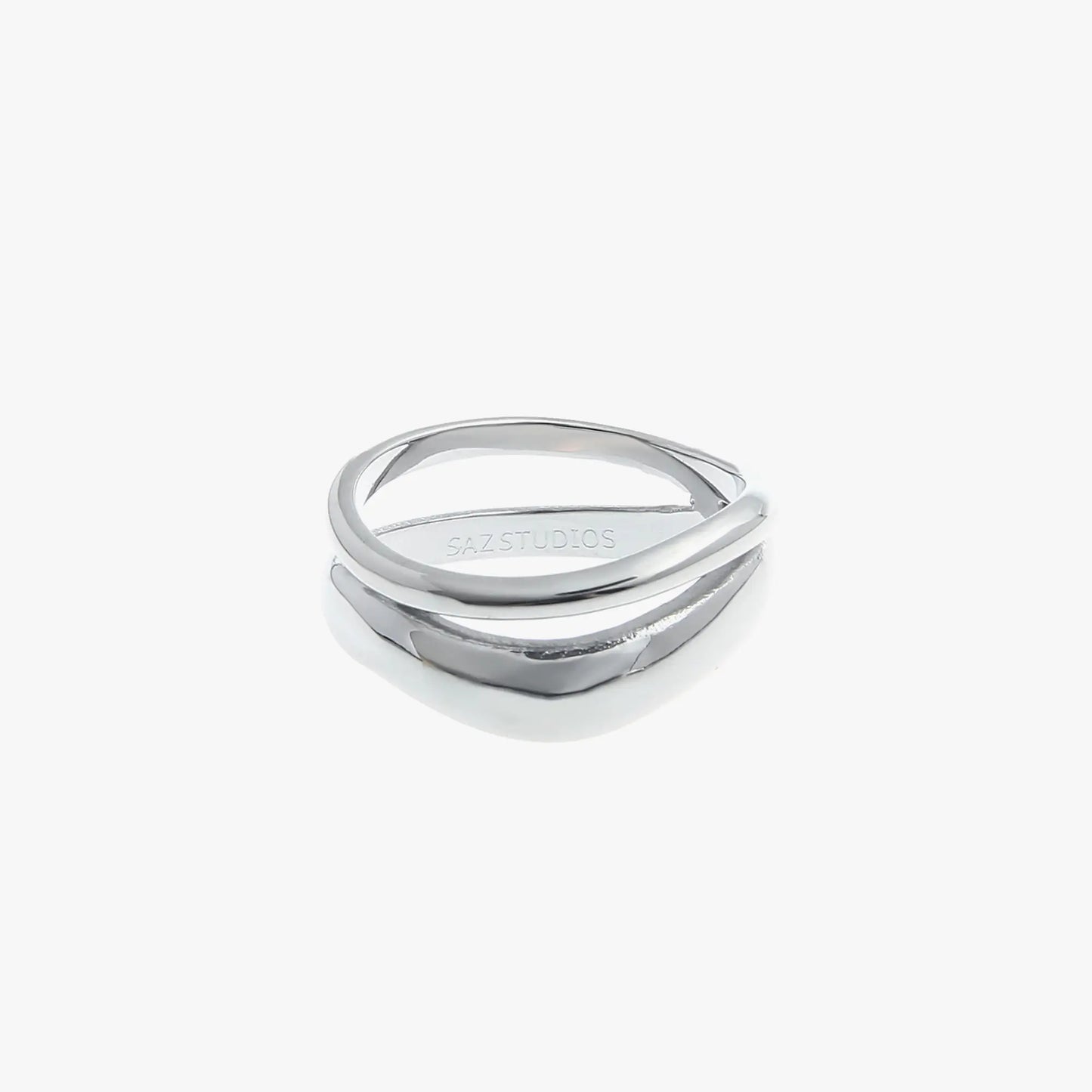 Double Layered Irregular Fashion Ring