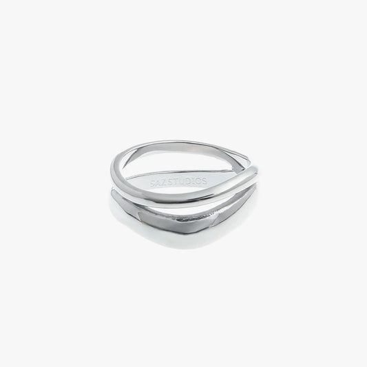 Double Layered Irregular Fashion Ring