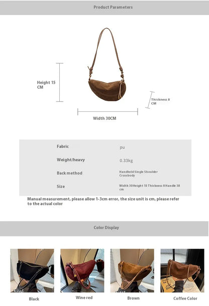 Crossbody Dumpling Shoulder Bag